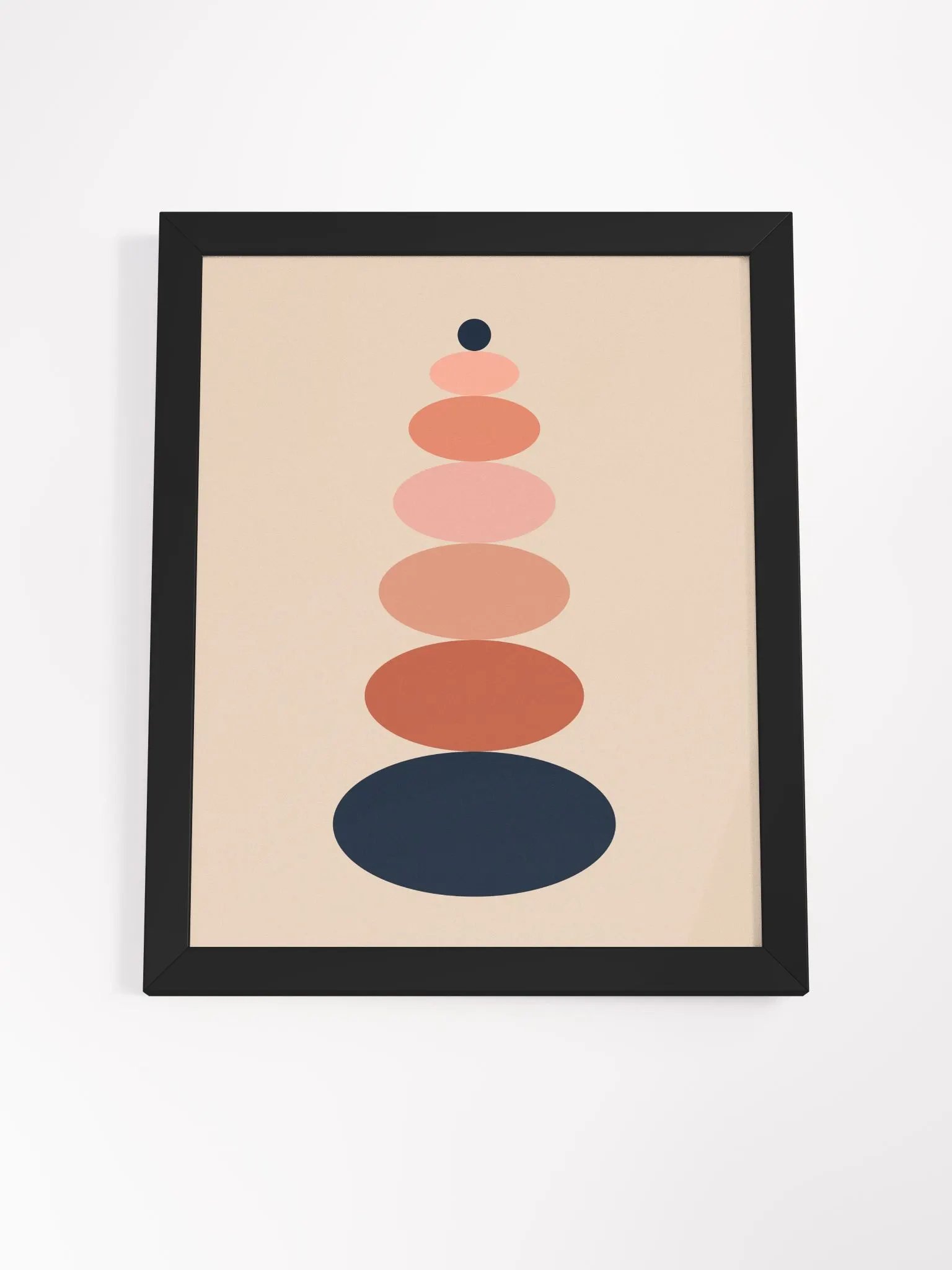 Ethereal Black Void Framed Poster product image (64)