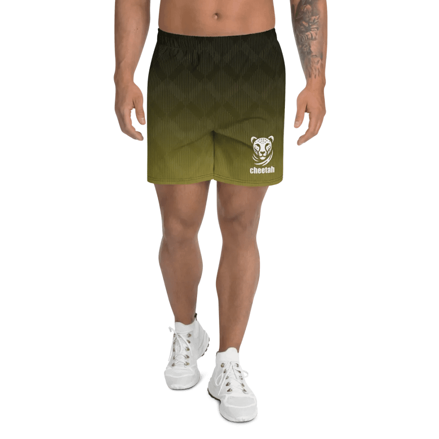 yellow wave athletics shorts product image (1)