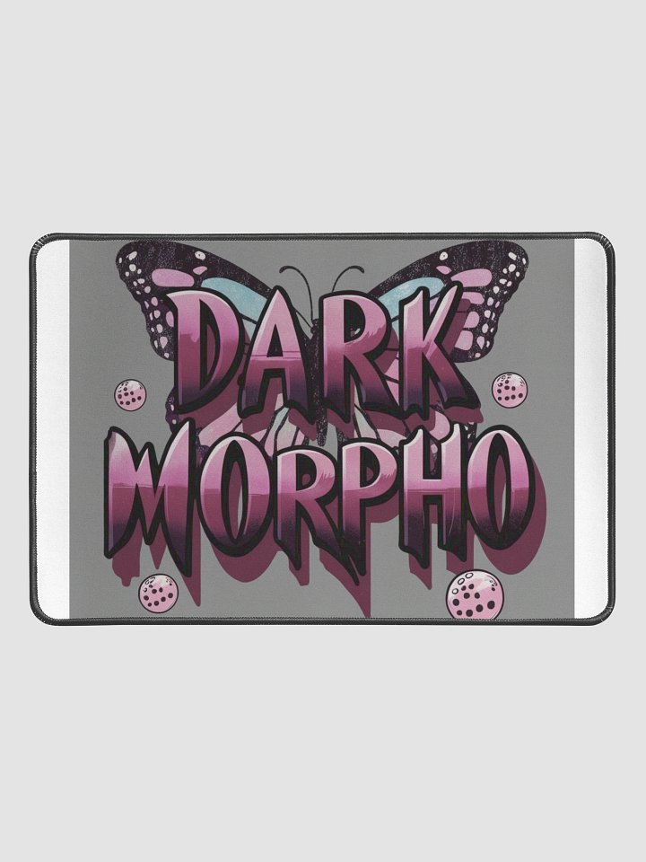 pink butterfly Desk Mat product image (1)