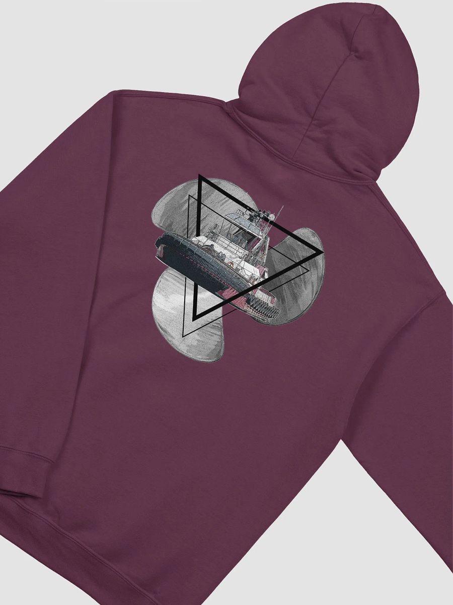 Three blade prop triangle Athena tug Hoodie product image (4)