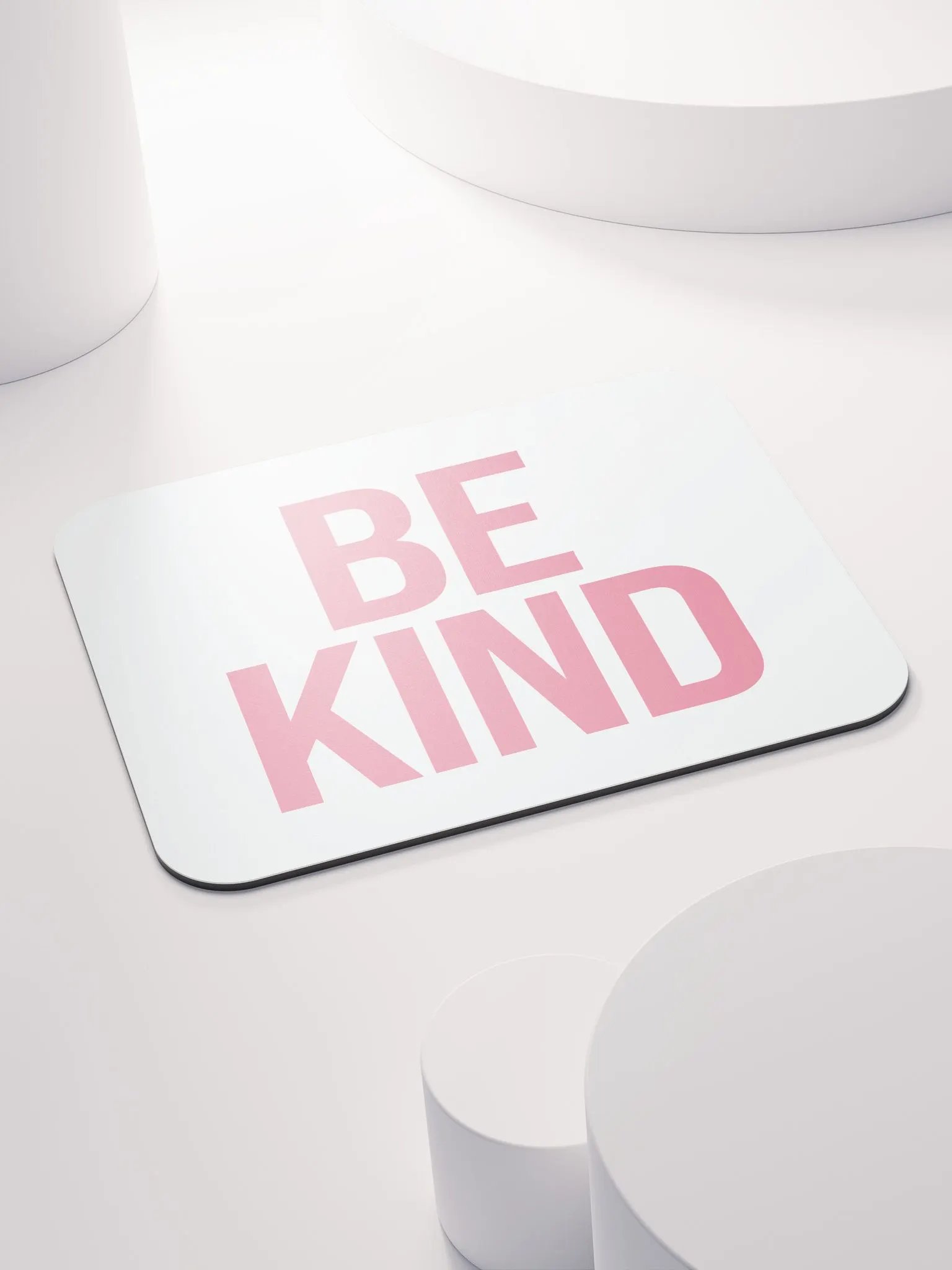 Be Kind Pink Mouse Pad product image (4)