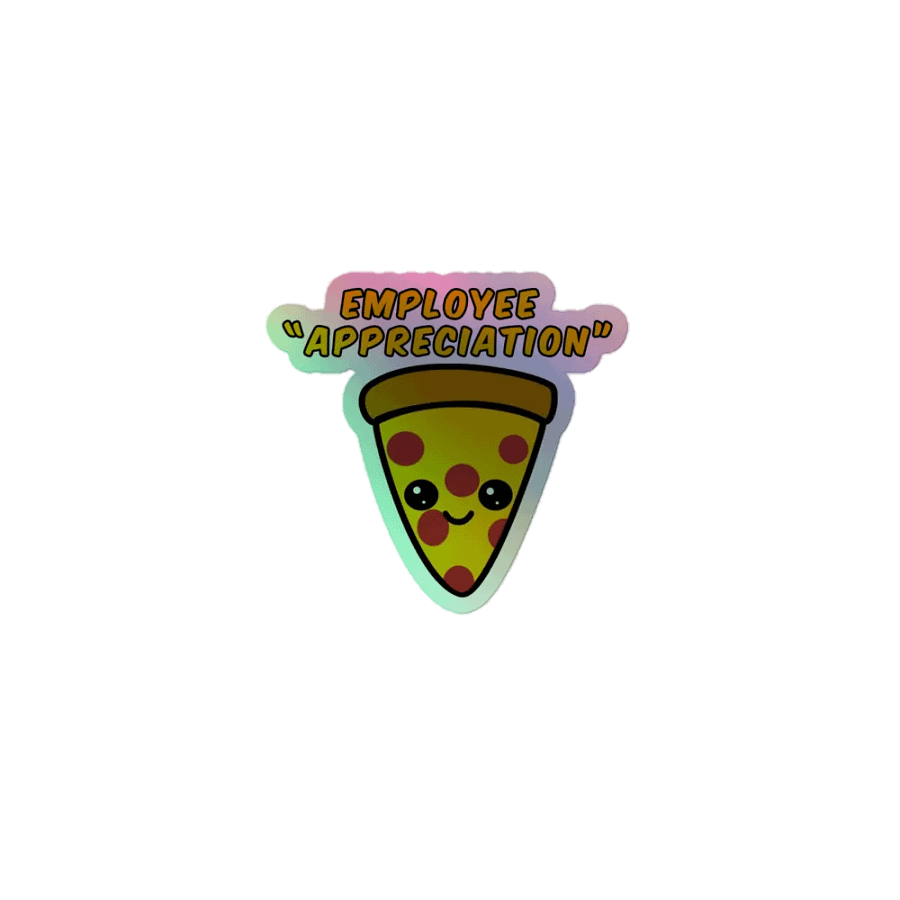 Employee Appreciation Holographic Sticker product image (1)