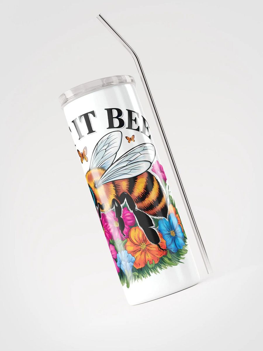 Let It Bee and Blossoms Stainless Steel Tumbler product image (3)