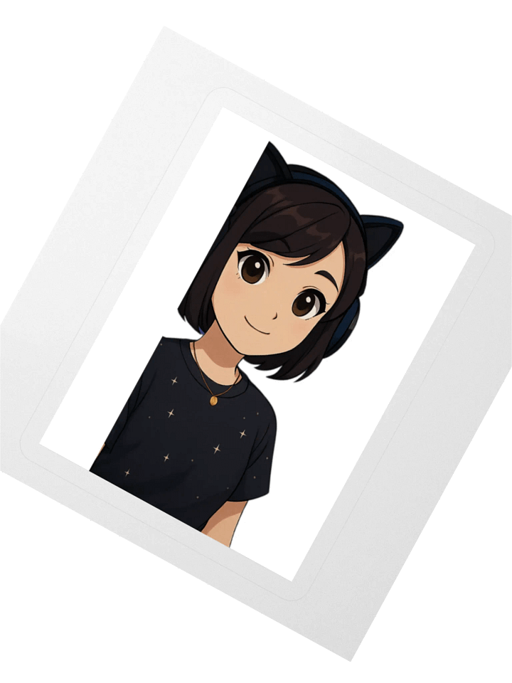 Cat-Ear Headphones Anime Stickers product image (6)