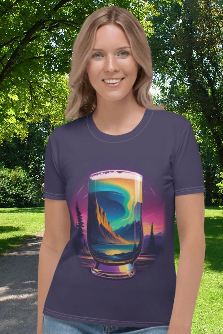 Beer Sunset All Over Print T-shirt product image (1)