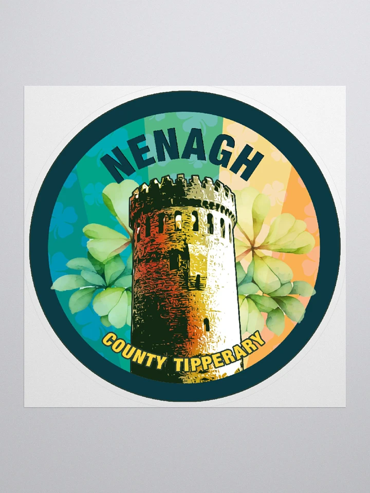 Nenagh: Sticker (Circular - Castle) product image (1)