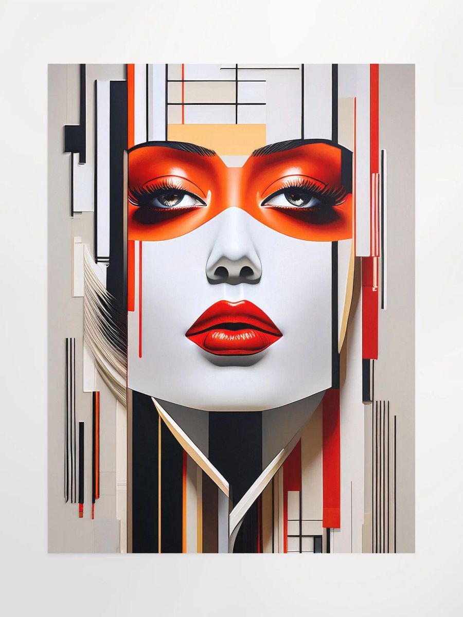 Beauty Mask Poster - Medium Size 18x24 Inches product image (1)