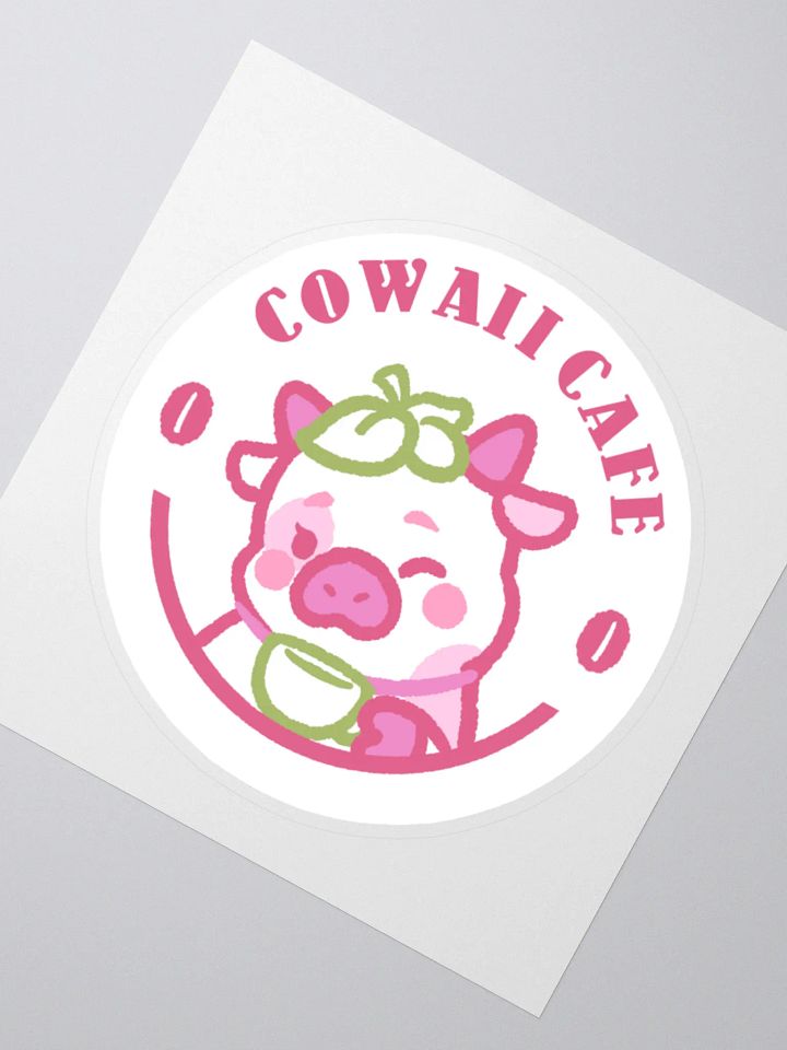 Cowaii Cafe Sticker product image (2)