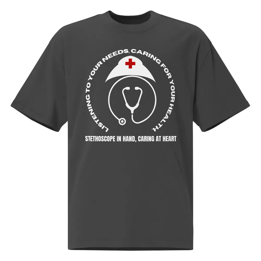 Heartbeat Emblem Oversized Tee product image (1)