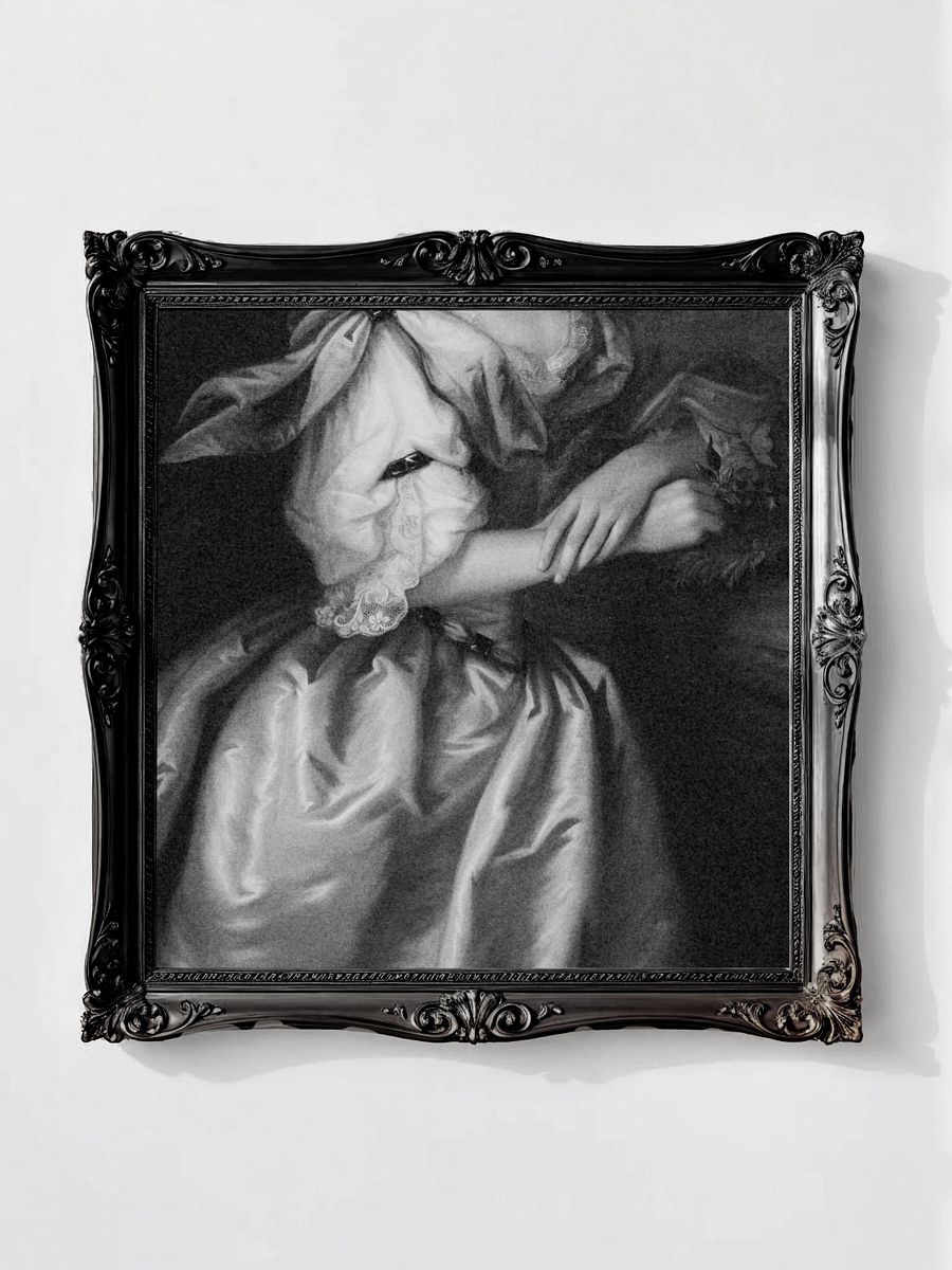 The Met Series II, Vintage Black & White Square (Printable) product image (1)