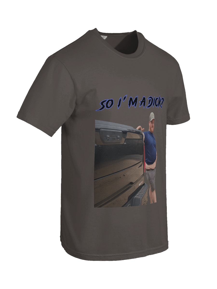 So I'm a dick? Cotton Tee product image (8)