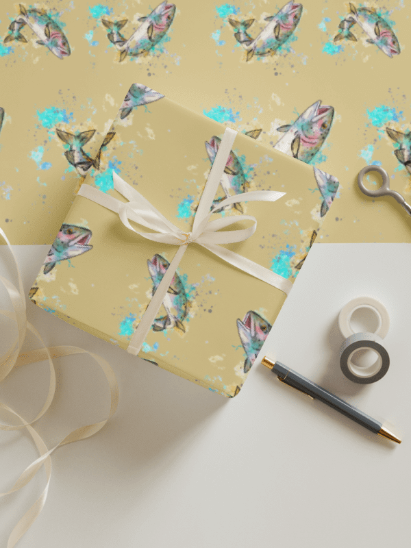Rainbow Trout Wrapping Paper