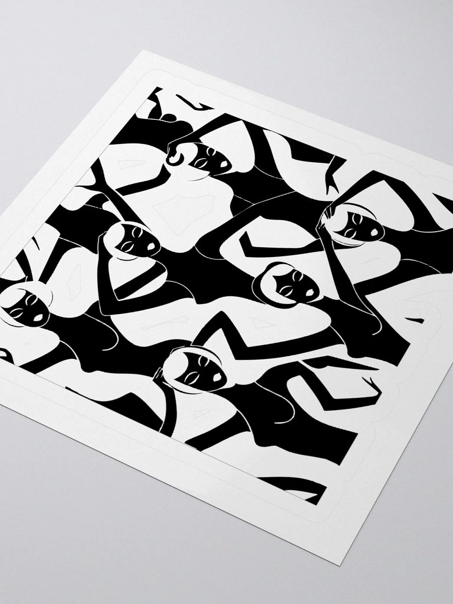 Rhythmic Reflections Custom Kiss Cut Stickers product image (8)