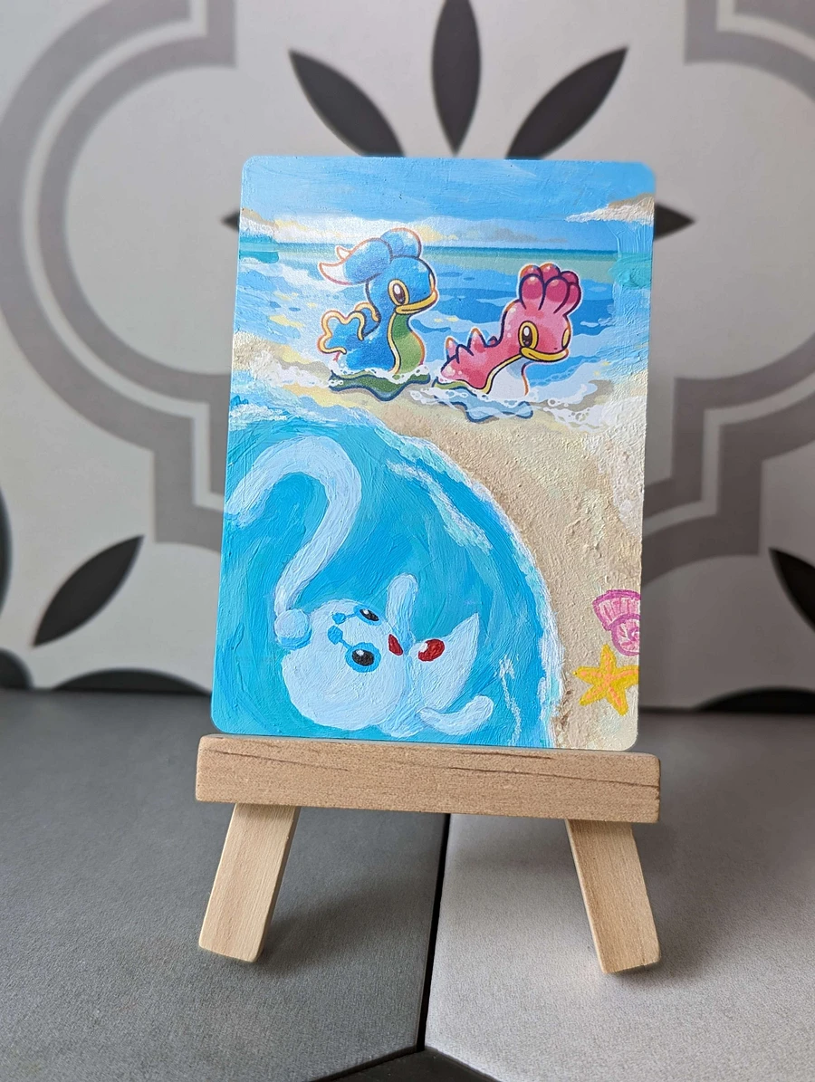 Pocket Paintings - Project ToadBean - Manaphy & Phione product image (4)