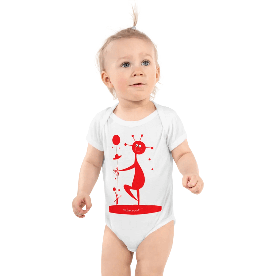 Rabbit Skins Baby Short Sleeve Bodysuit product image (1)