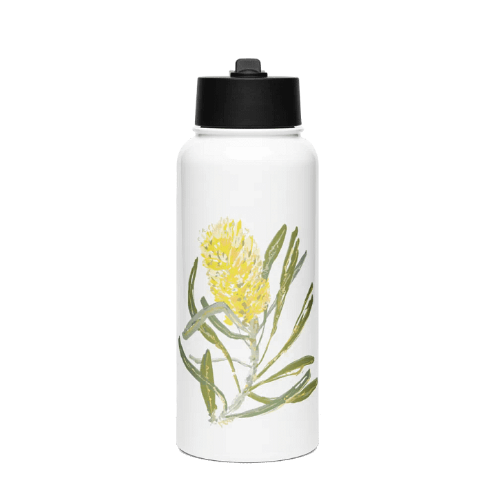 Golden Banksia | Reusable Stainless Steel Water Bottle product image (1)