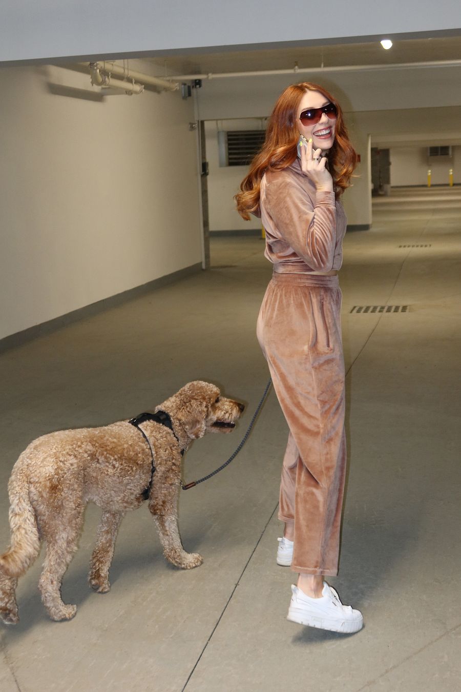 Petty Couture Velour Track Pants product image (4)