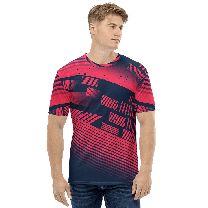 Red Stripes | Crew Neck T-Shirt product image (2)