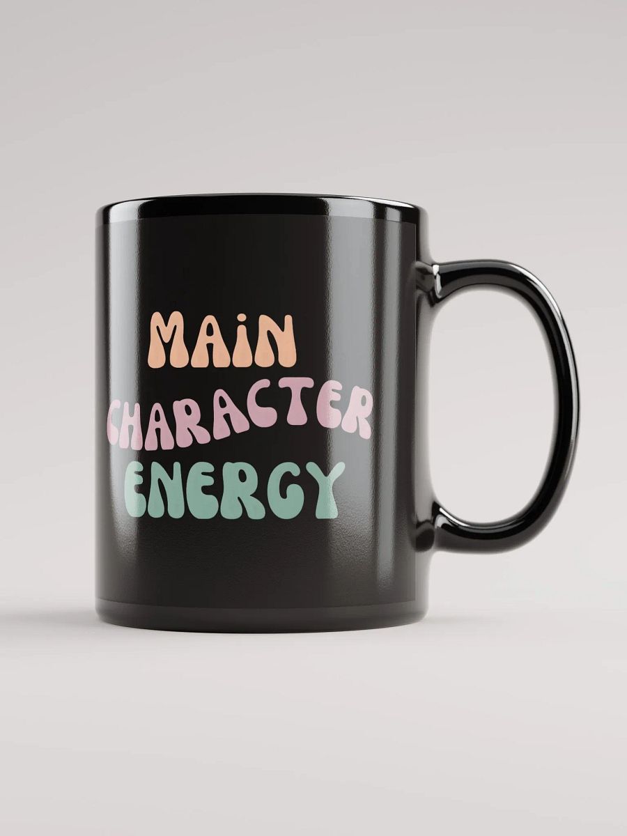 Main Character Energy Glossy Mug product image (1)
