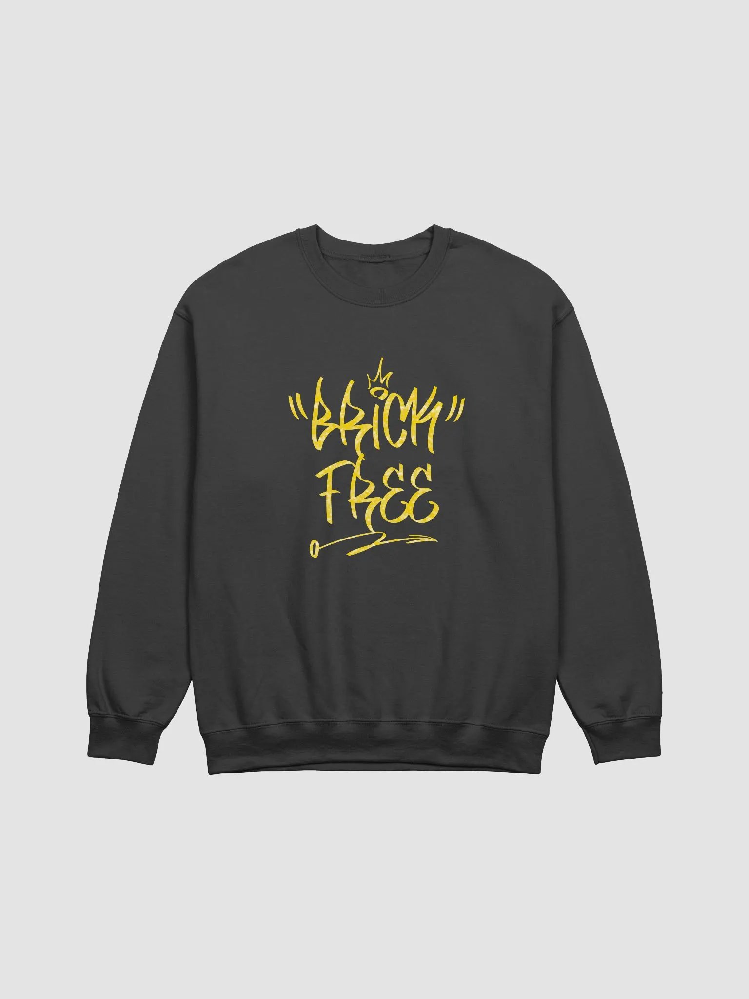 Brick Free Crewneck (Gold Logo) product image (1)