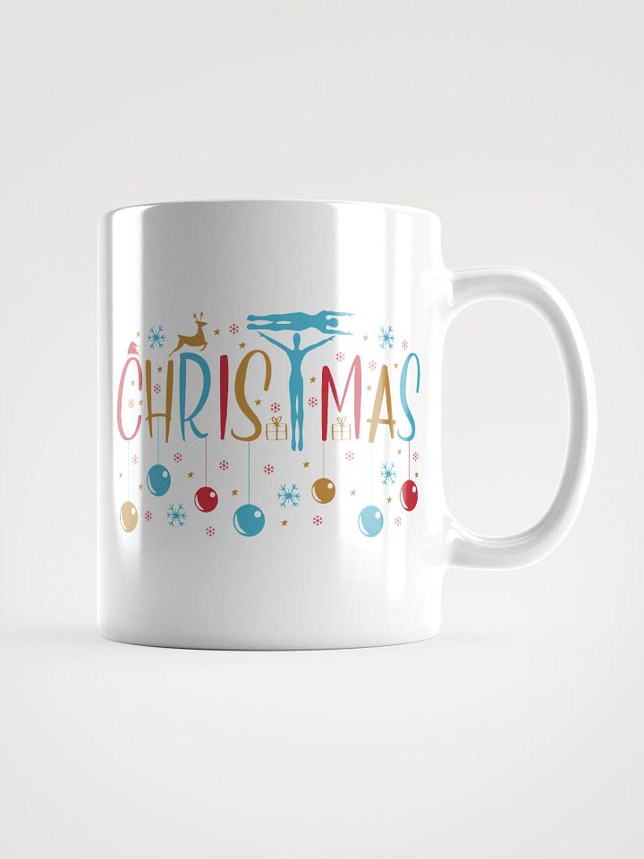 Classic Christmas Snow Flake and Ball Coffee Mug product image (1)