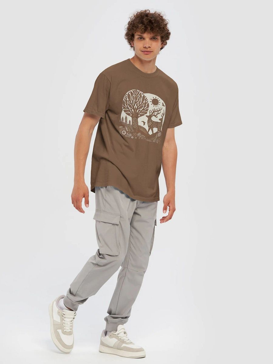 Nature’s Harmony Earthy Deer T-Shirt product image (7)