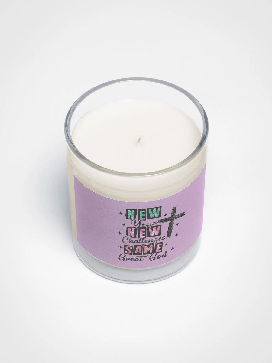 NEW Year NEW Challenges SAME Great God Candle product image (3)