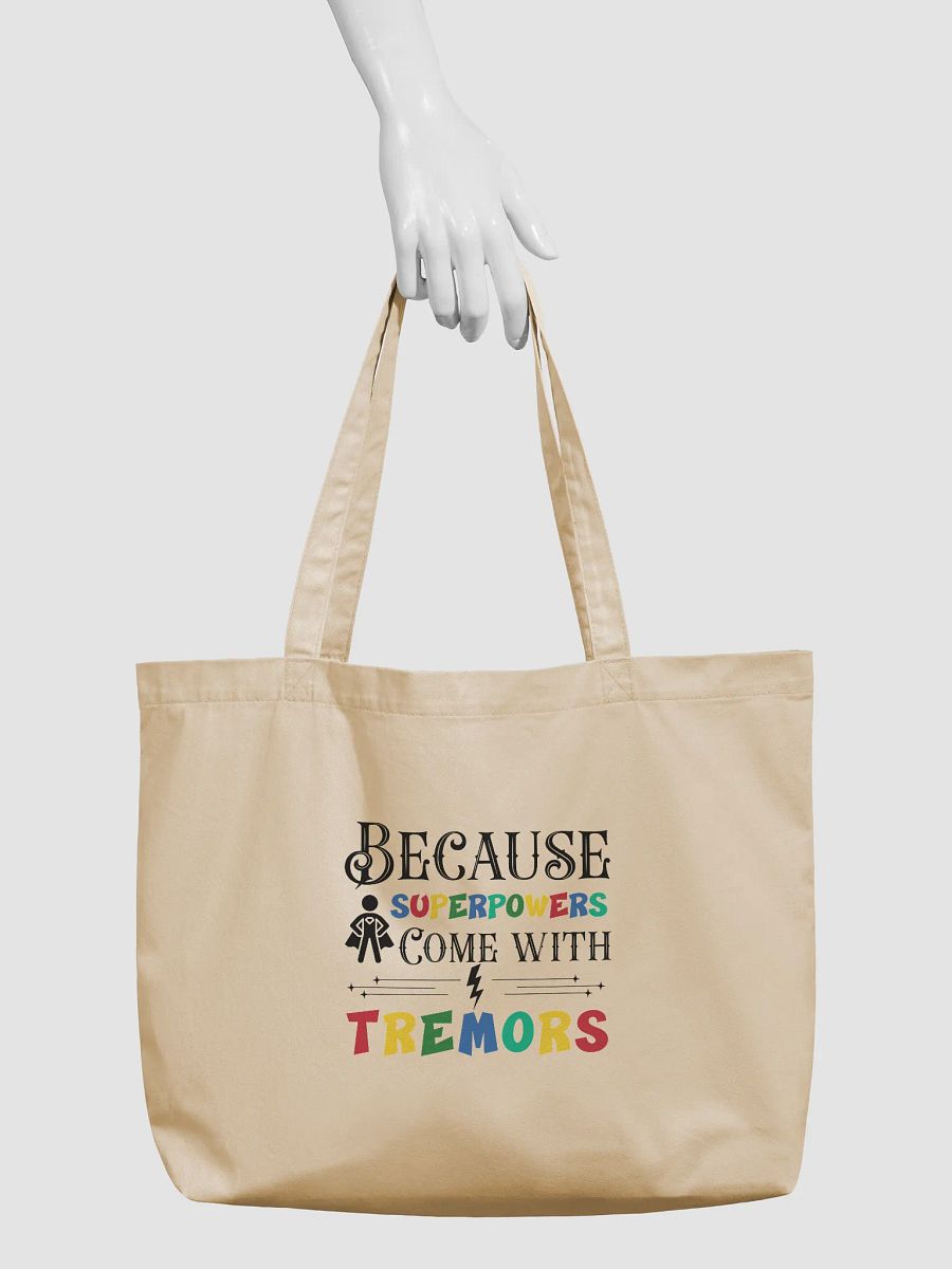 Because Superpowers Come with Tremors Parkinson Eco Tote Bag product image (4)