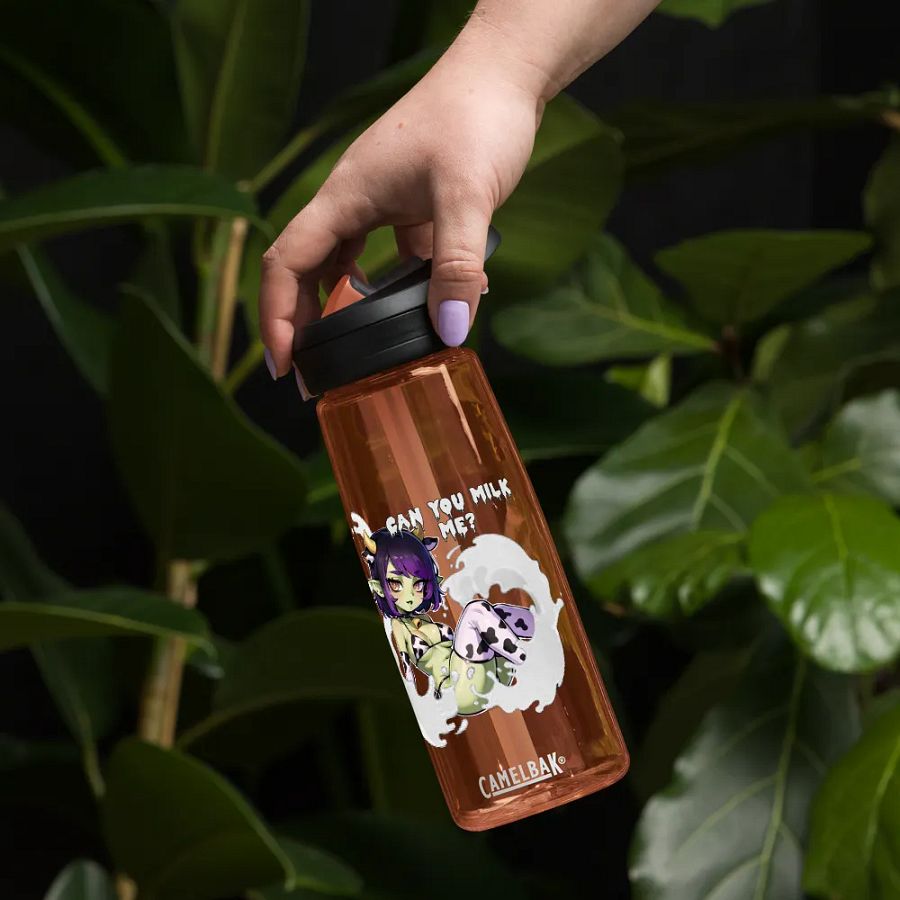 Moo-velous goblin girl Sports Water Bottle product image (5)