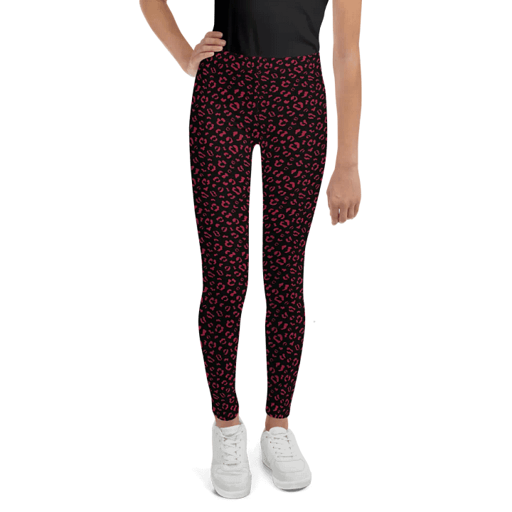 Youth Cheetah Print leggings product image (1)