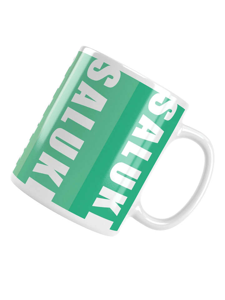 Saluki Lime Cream Modern Chic Small Ceramic Mug product image (1)