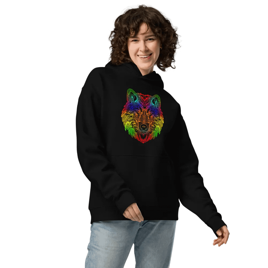 Wild Harmony Unisex Oversized Hoodie product image (6)