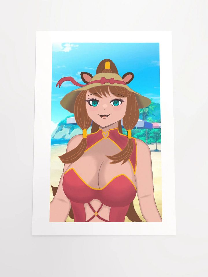 Beach Bae Otter Poster product image (1)
