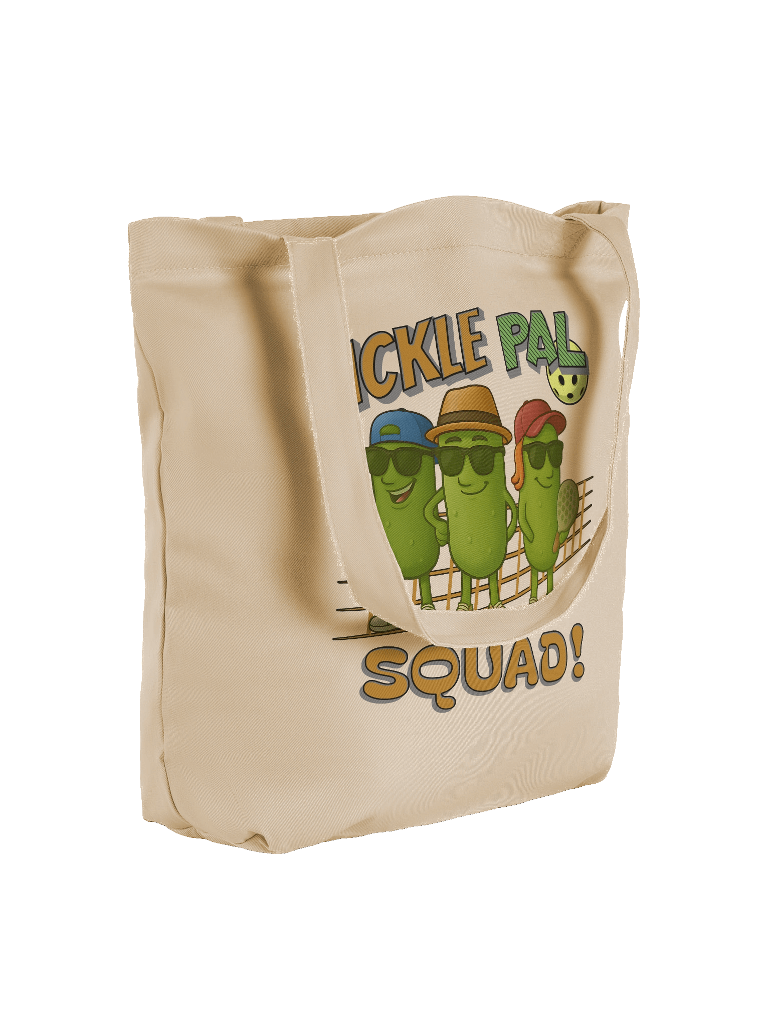 Pickle Pal Squad Pickleball Eco-Friendly Tote Bag product image (4)
