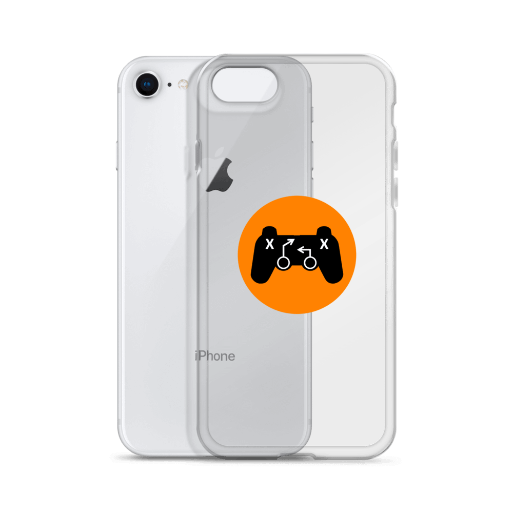 Playbook Gamer Clear iPhone Case product image (55)