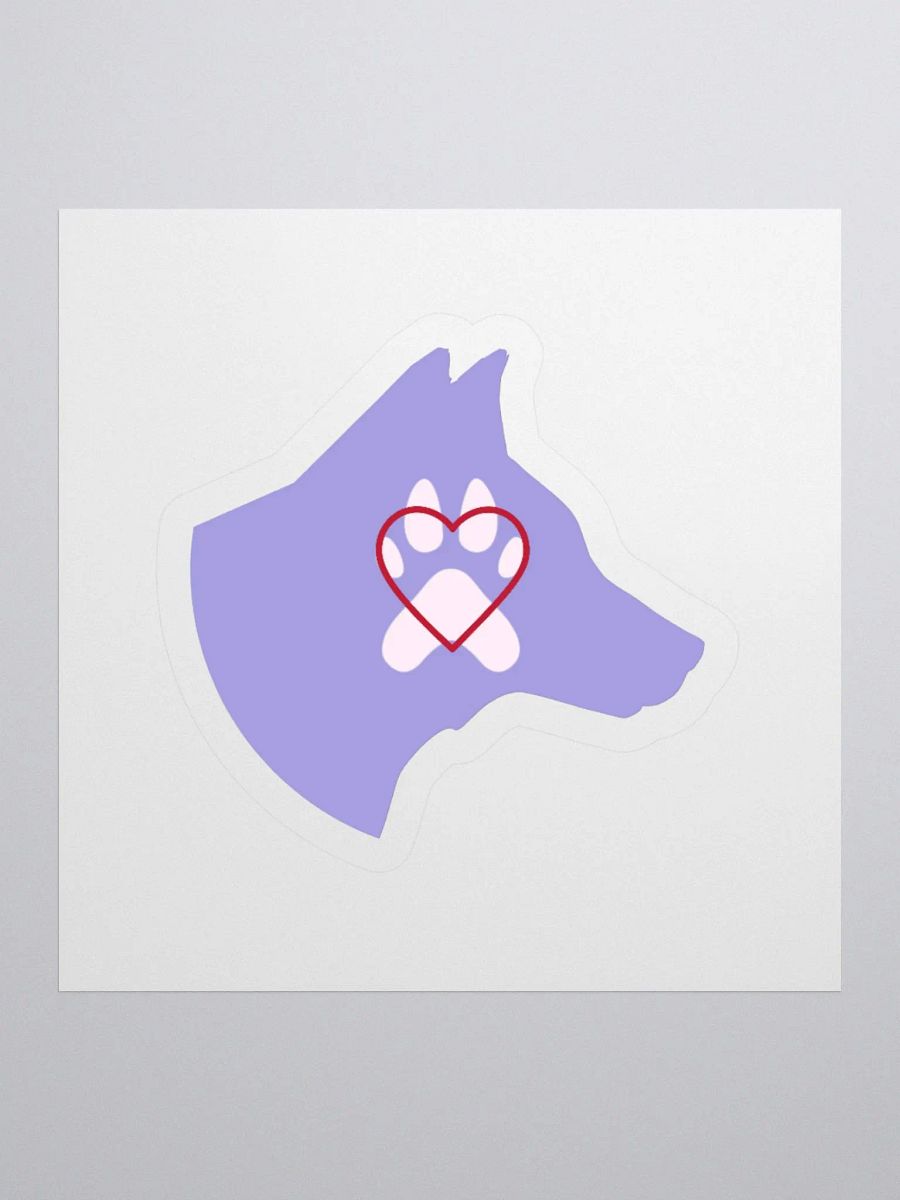 Pawfect Love Silhouette Stickers product image (3)