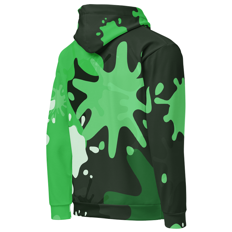Chaos Splatter Hoodie - Lime Green product image (6)