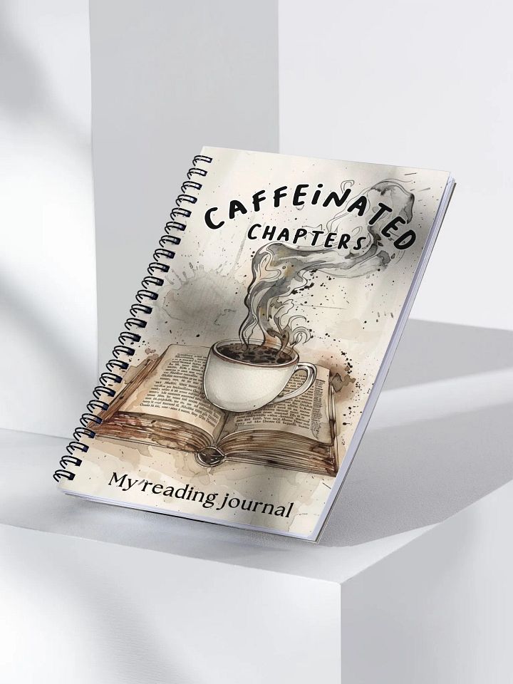 Reading journal for coffee lovers product image (2)