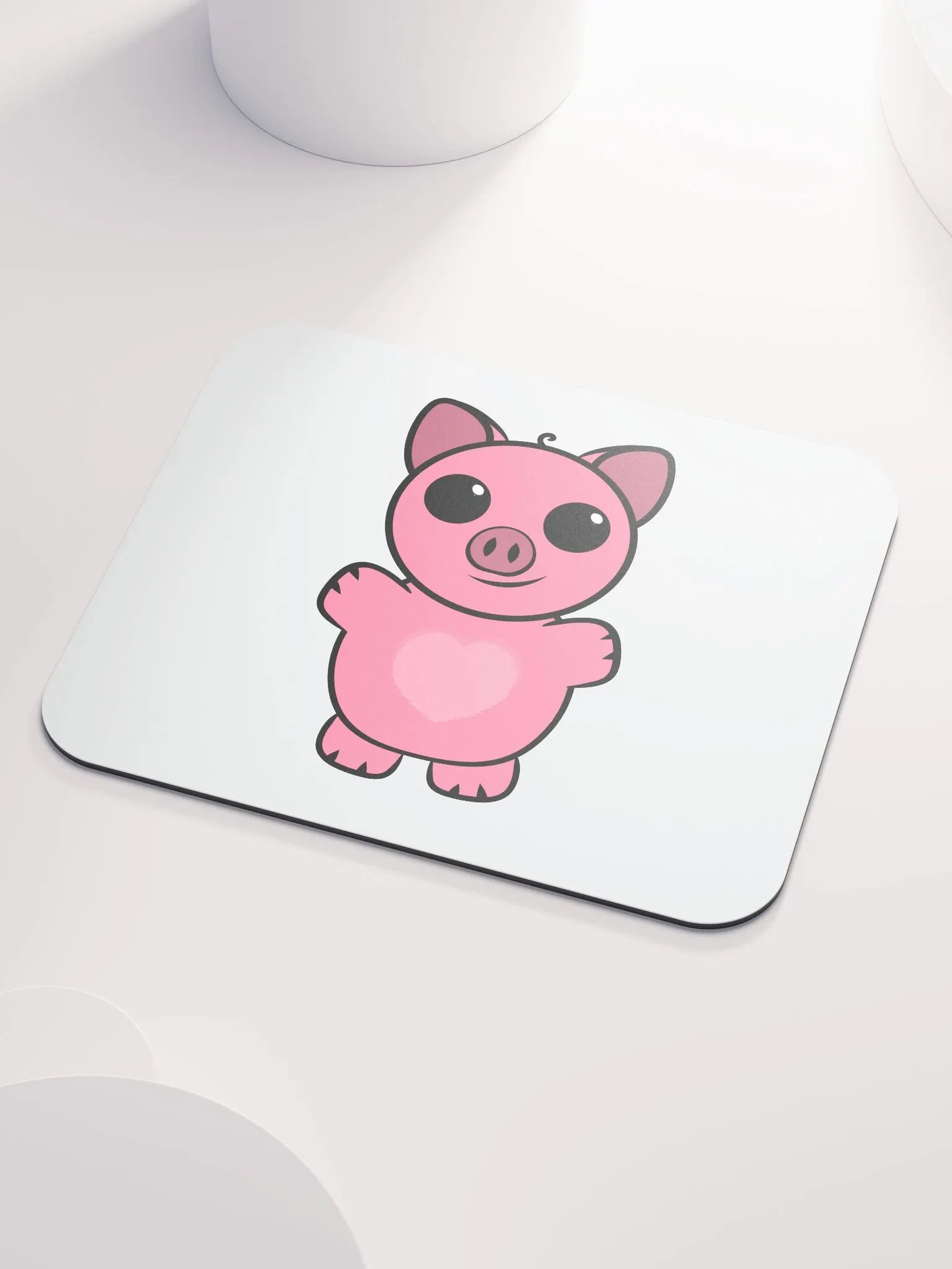 Squiggly Heart Mouse Pad product image (2)