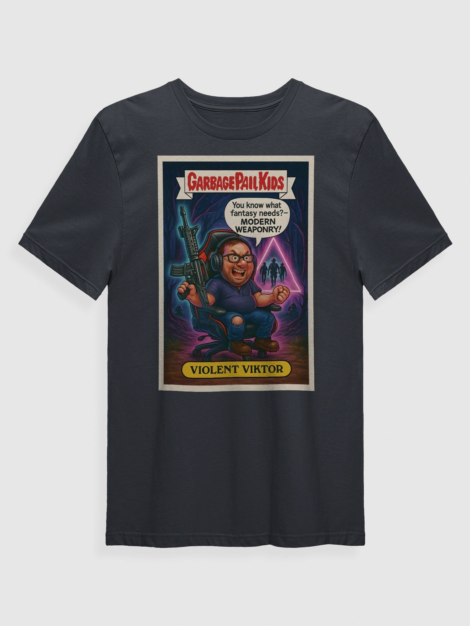 Violent Viktor -- GPK Parody Sticker Shirt [TTRPG Twitter Edition] product image (1)
