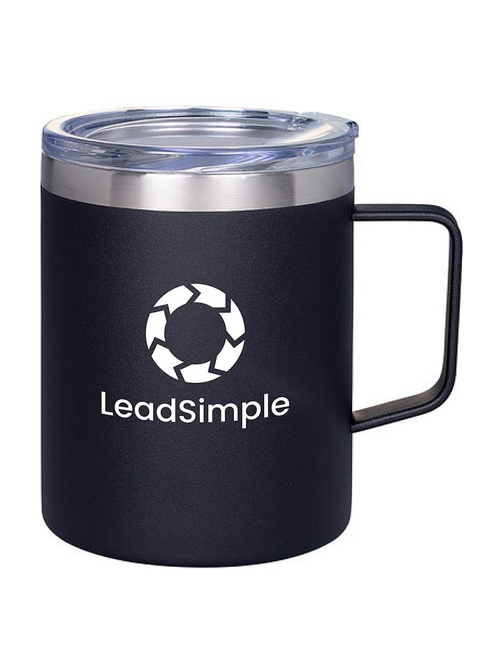 LeadSimple - 12 oz. Insulated Stainless Steel Mug product image (1)