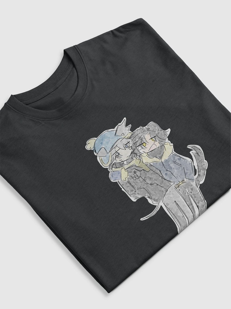 Grey hound and the black-coated retriever Vacation T-shirt product image (11)