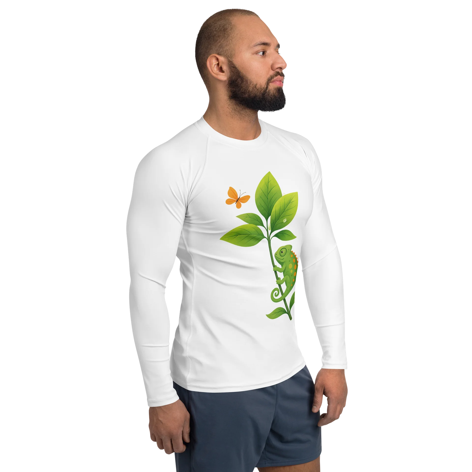 Chameleon Camo Men's Rash Guard product image (4)