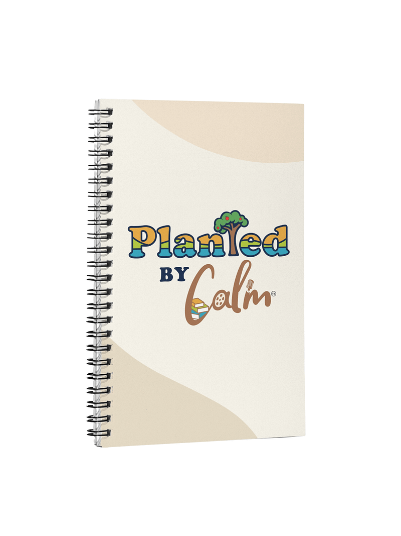 Official Planted By Calm | Calm Keepers Dot Spiral Notebook (Style 2)