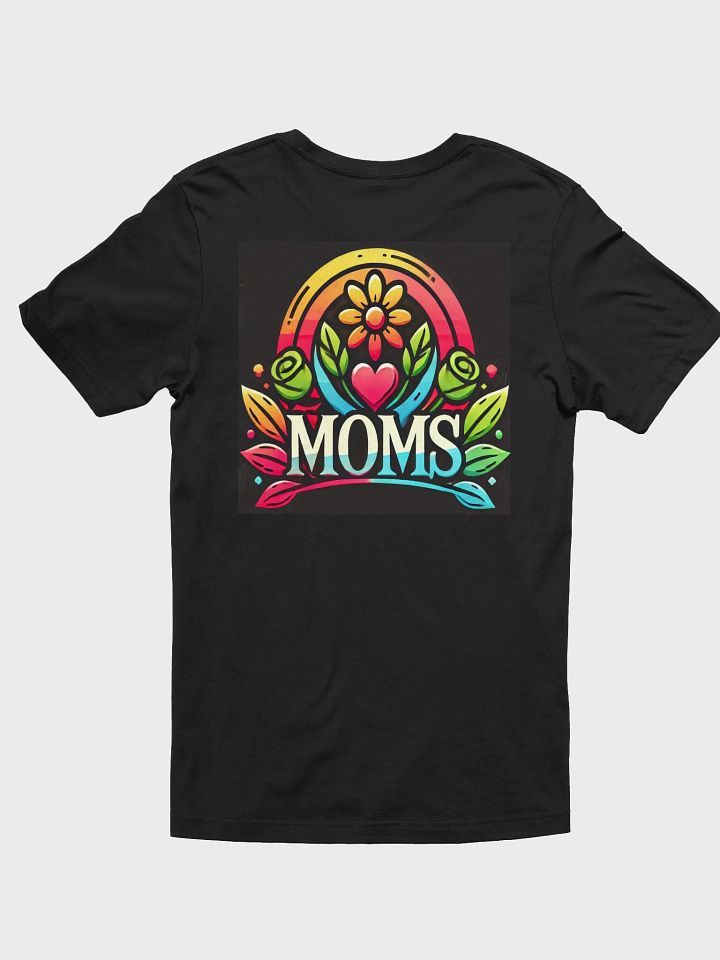 Vibrant MOMS Rainbow T-Shirt product image (10)