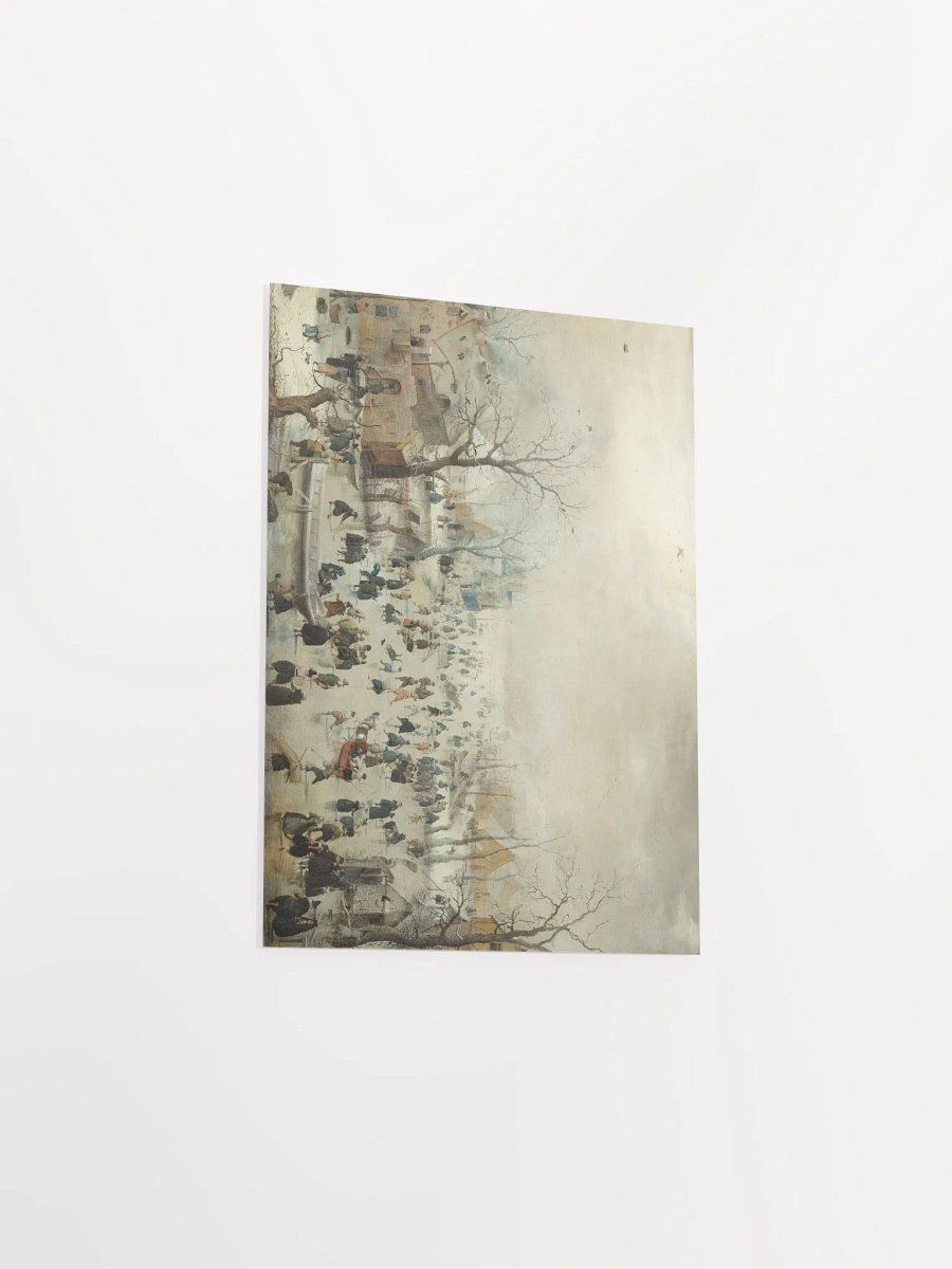 ''Winter Landscape with Skaters'' by Hendrick Avercamp Poster product image (3)