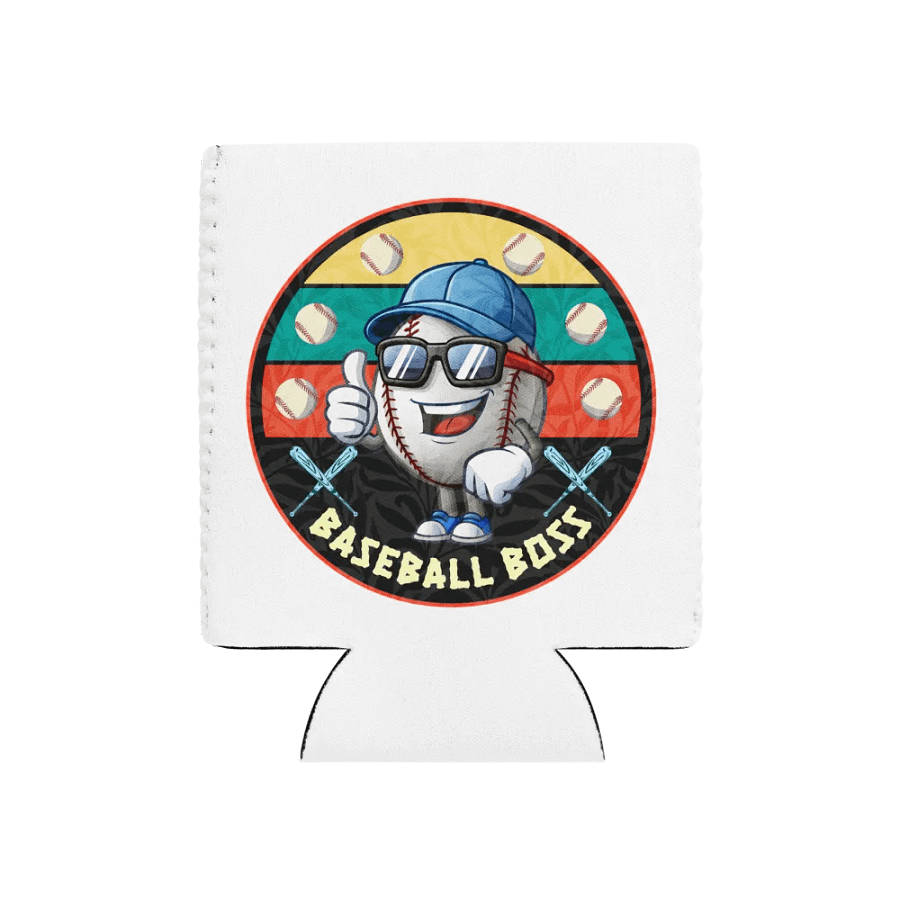 Baseball Boss Can Cooler product image (1)