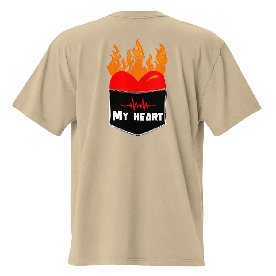 My heart on fire for your love Tee product image (39)