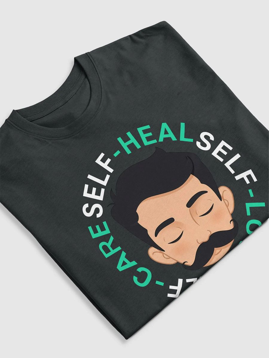Self Heal, Self Love, Self Care Cotton Heritage Men's Premium Heavyweight Tee product image (3)