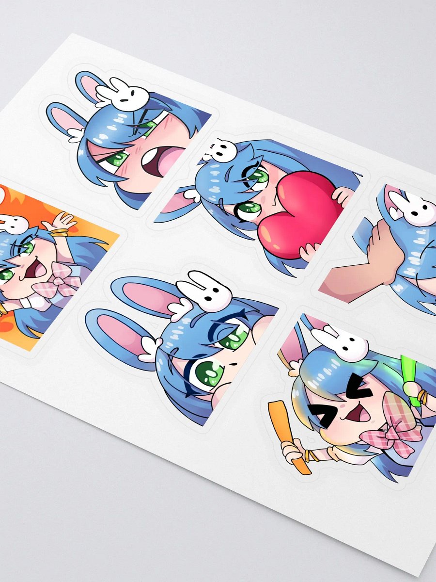 Emote stickers product image (2)